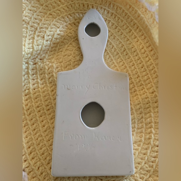 Ceramic Trivet Or Wall Hanging Vintage Cottagecore - Picture 4 of 9